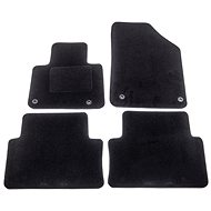 ACI textile carpets for CITROEN C5, 08- black (set of 4 pcs) - Car Mats