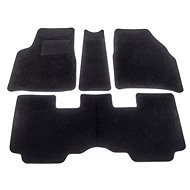 ACI textile carpets for CITROEN C8, 02- black (set of 4 pcs) - Car Mats