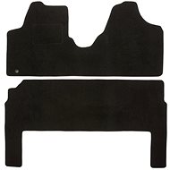 ACI textile carpets for CITROEN Jumpy 07- black (5 seats) set of 2 pcs - Car Mats