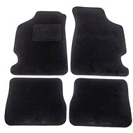 ACI textile carpets for CITROEN DS3, 10- black (set of 4 pcs) - Car Mats