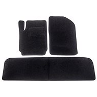 ACI textile carpets for CITROEN Picasso 99-04 black (set of 3) - Car Mats