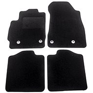 ACI textile carpets for MAZDA 2, 07-10 black (set of 4 pcs) - Car Mats