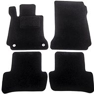 ACI Textile Carpets for MERCEDES-BENZ W204 “C“ 07- Black (Set of 4) - Car Mats