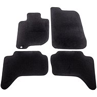 ACI textile carpets for MITSUBISHI L200, 06- black (set of 4 pcs) - Car Mats