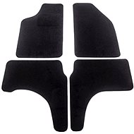 ACI textile carpets for MITSUBISHI L200, 96-06 black (set of 4 pcs) - Car Mats