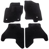 ACI textile carpets for NISSAN Navara 10- black (set of 4) - Car Mats