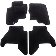 ACI textile carpets for NISSAN Pathfinder R51, 05 black (set of 4) - Car Mats