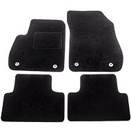 ACI Textile Carpets for OPEL Zafira 12 / 11- Black (Set of 4) - Car Mats
