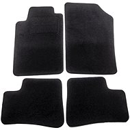 ACI textile carpets for PEUGEOT 206, 98- black (set of 4 pcs) - Car Mats
