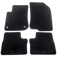 ACI textile carpets for PEUGEOT 208, 12- black (set of 4 pcs) - Car Mats