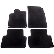 ACI textile carpets for PEUGEOT 407, 04-10 black (set of 4 pcs) - Car Mats