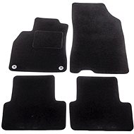 ACI textile carpets for RENAULT Fluence 10- black (set of 4) - Car Mats