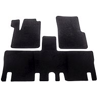 ACI textile carpets for RENAULT Espace 97-02 black (set of 3) - Car Mats
