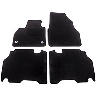 ACI textile carpets for RENAULT Kangoo 08- black (set of 4 pcs) - Car Mats