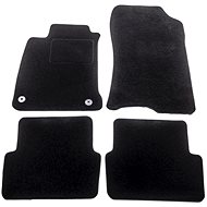 ACI textile carpets for RENAULT Laguna 07-10 black (set of 4 pcs) - Car Mats