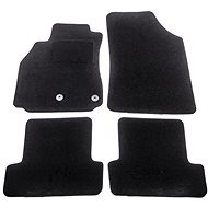 ACI textile carpets for RENAULT Mégane 08- black (set of 4) - Car Mats