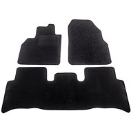 ACI textile carpets for RENAULT Scenic 03-09 black (set of 3) - Car Mats