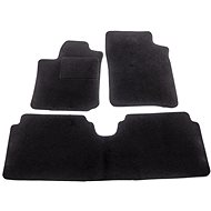 ACI textile carpets for RENAULT Scenic 99- black (set of 3) - Car Mats