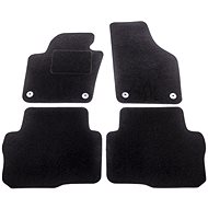 ACI textile carpets for SEAT Alhambra 10- black (set of 4 pcs) - Car Mats