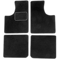 ACI textile carpets for ŠKODA 105 76-88 black (set of 4 pcs) - Car Mats