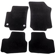 ACI textile carpets for ŠKODA Citigo 11- black (for round clips) set of 4 pcs - Car Mats