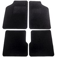 ACI textile carpets for ŠKODA FAVORIT 88-95 black (set of 4 pcs) - Car Mats