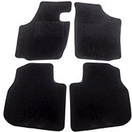 ACI textile carpets for ŠKODA Rapid 12- black (for round clips) set of 4 pcs - Car Mats