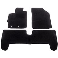 ACI textile carpets for TOYOTA Yaris 06-08 black (set of 3) - Car Mats