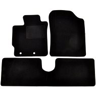 ACI textile carpets for TOYOTA Yaris 11- black (set of 3) - Car Mats