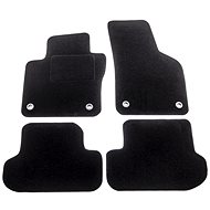 ACI textile carpets for VW BEETLE 11- black (for oval clips) set of 4 pcs - Car Mats