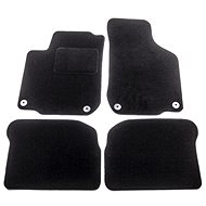 ACI textile carpets for VW BORA 98-05 black (for round clips) set of 4 pcs - Car Mats