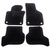 ACI textile carpets for VW Golf 03-08 black (for round clips) set of 4 pcs - Car Mats
