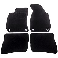 ACI textile carpets for VW PASSAT 96-00 black (for round clips) set of 4 pcs - Car Mats