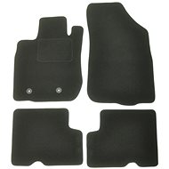 ACI textile carpets for DACIA Duster 10- black 4x4 (set of 4 pcs) - Car Mats