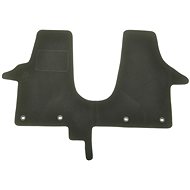 ACI textile carpets for VW TRANSPORTER 03-09 black (for oval clips) (3 seats, 1 pc) - Car Mats