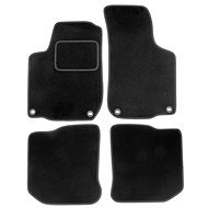 ACI textilné koberce pre ŠKODA OCTAVIA 97-01  čierne (na oválne príchytky) sada 4 ks - Autokoberce
