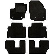 ACI textile carpets for FORD Galaxy 15- black for 7-seater version (6 pcs) - Car Mats