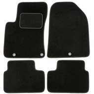 ACI textile carpets for HYUNDAI i30, 17- black (set of 4pcs) - Car Mats