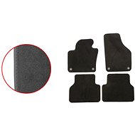ACI textile carpets for VW TIGUAN 07-11 EXCLUSIVE (for round clips) set of 4 pcs - Car Mats
