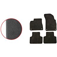ACI textile carpets for AUDI Q7 15- EXCLUSIVE (for round clips) set of 4 pcs - Car Mats