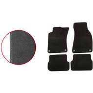 ACI textile carpets for AUDI A6 08-11 EXCLUSIVE (for round clips) set of 4 pcs - Car Mats