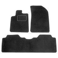 ACI textile carpets for CITROEN C5, 01-04 black (set of 4 pcs) - Car Mats