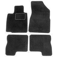 ACI textile carpets for DACIA Logan 08-12 black (set of 4 pcs) - Car Mats