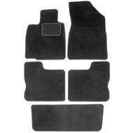 ACI textile carpets for DACIA Logan 08-12 black (set of 5 pcs) - Car Mats