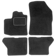 ACI textile carpets for DACIA Dokker 13- black (set of 4 pcs) - Car Mats