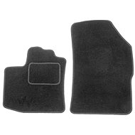 ACI textile carpets for DACIA Dokker 13- black (set of 2 pcs) - Car Mats