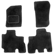 ACI textile carpets for JEEP WRANGLER 07- black (set of 4 pcs) - Car Mats