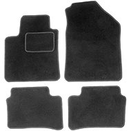 ACI textile carpets for HYUNDAI i10, 13- black (set of 4 pcs) - Car Mats
