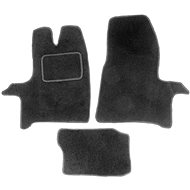 ACI textile carpets for FORD Transit 14- 16- black (3 seats, set of 3) - Car Mats