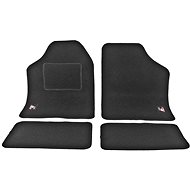 ACI textile rugs for Universal with ACI logo - BLACK type 1 - Car Mats
